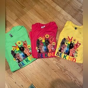 Celebrate Diversity BE KIND t shirts